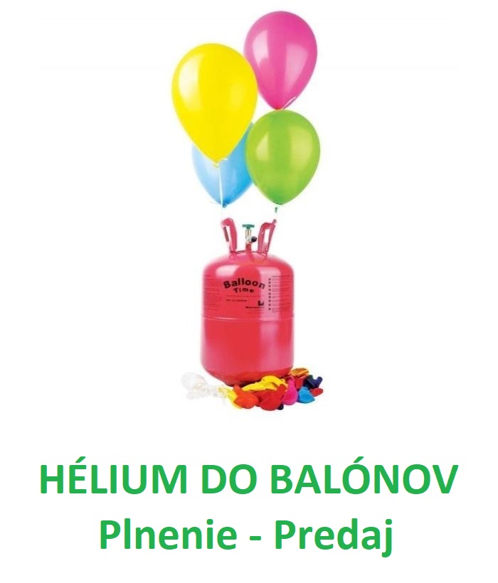 helium do balonov
